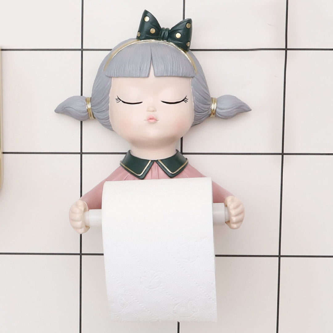 BowLift | Fancy Girl Toilet Paper Roll Holder