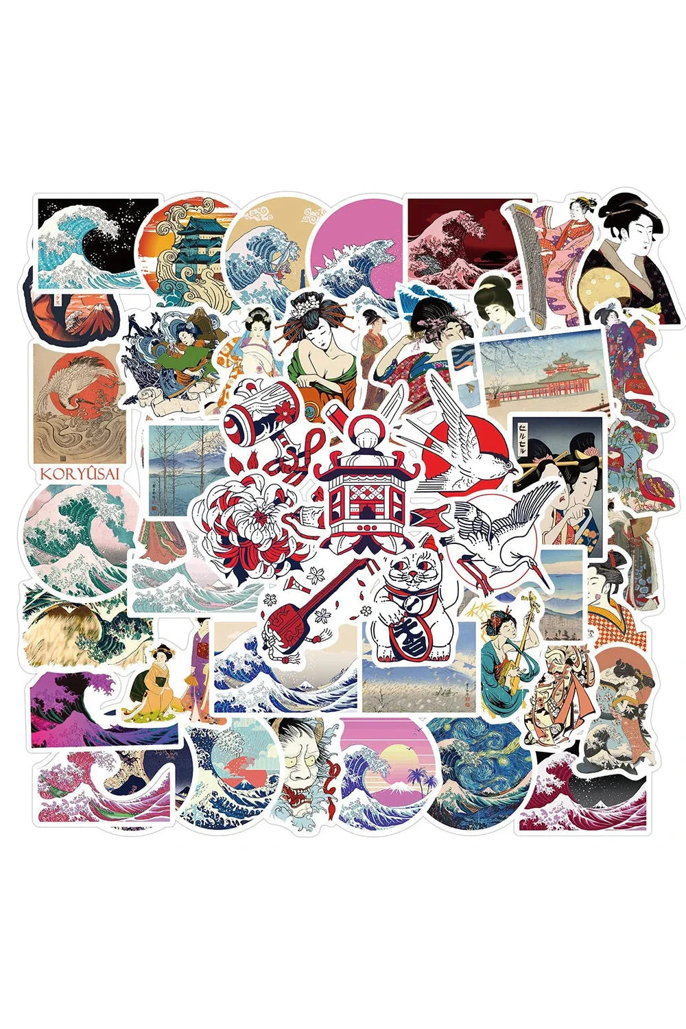 Art Hoe Scrapbooking Stickers | Bowlift