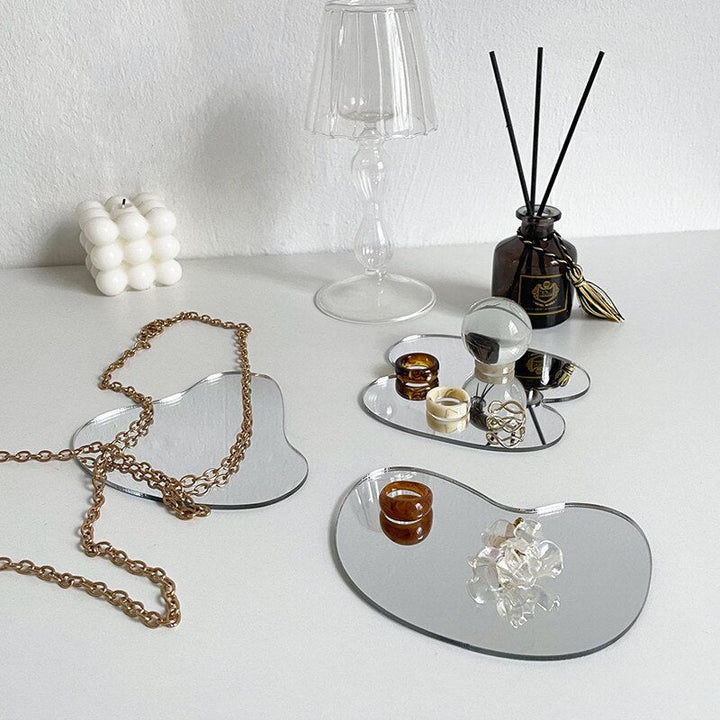 BowLift | Nordic Irregular Mirror Drink Coaster