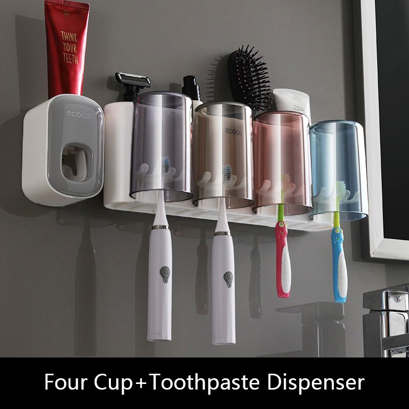 BowLift | Universal Bathroom Organizer Multifunctional Toothbrush Holder