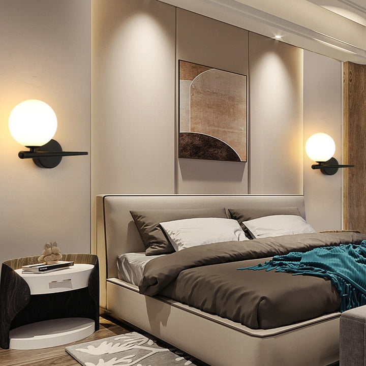 BowLift | BulbAura - Scandinavian Wall Lamp