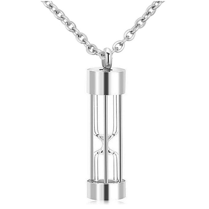 BowLift | Memory Hourglass Glass Necklace