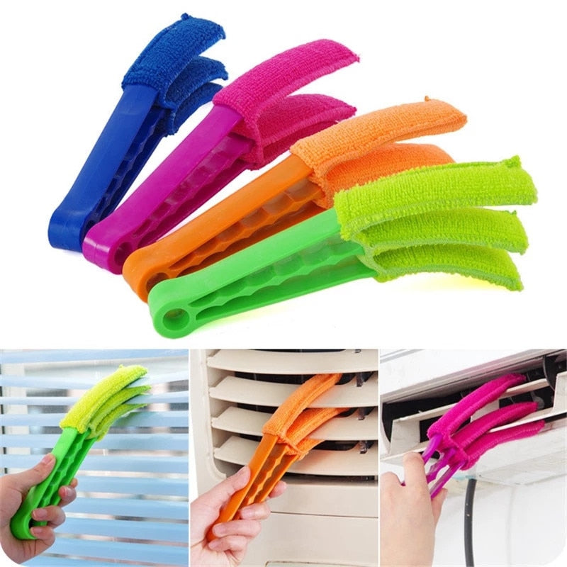 Microfiber Car Air Conditioner Vent Quick Cleaning Brush | Bowlift
