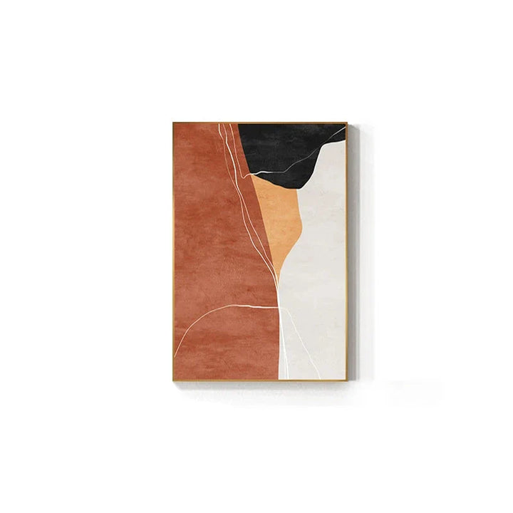 Striking Color Schemes Contemporary Abstract Wall Art Fine Art Canvas Prints Centerpiece Pictures For Urban Apartment Living Room Art For Modern Living | Bowlift