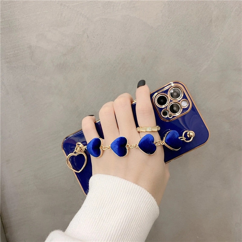 BowLift | Precious Metal Heart iPhone Case