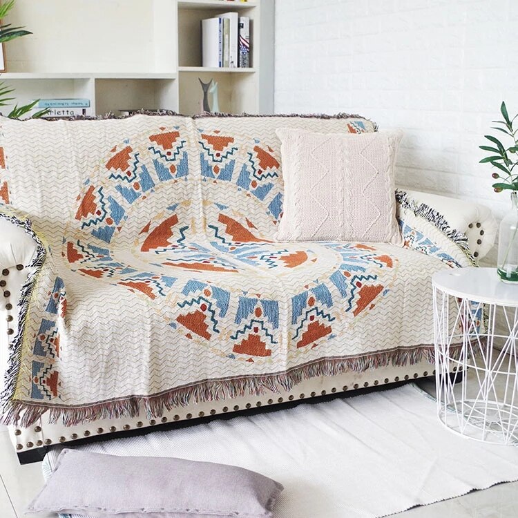 Vintage Pumpkin Sofa Cover Bowliftanket | Bowlift