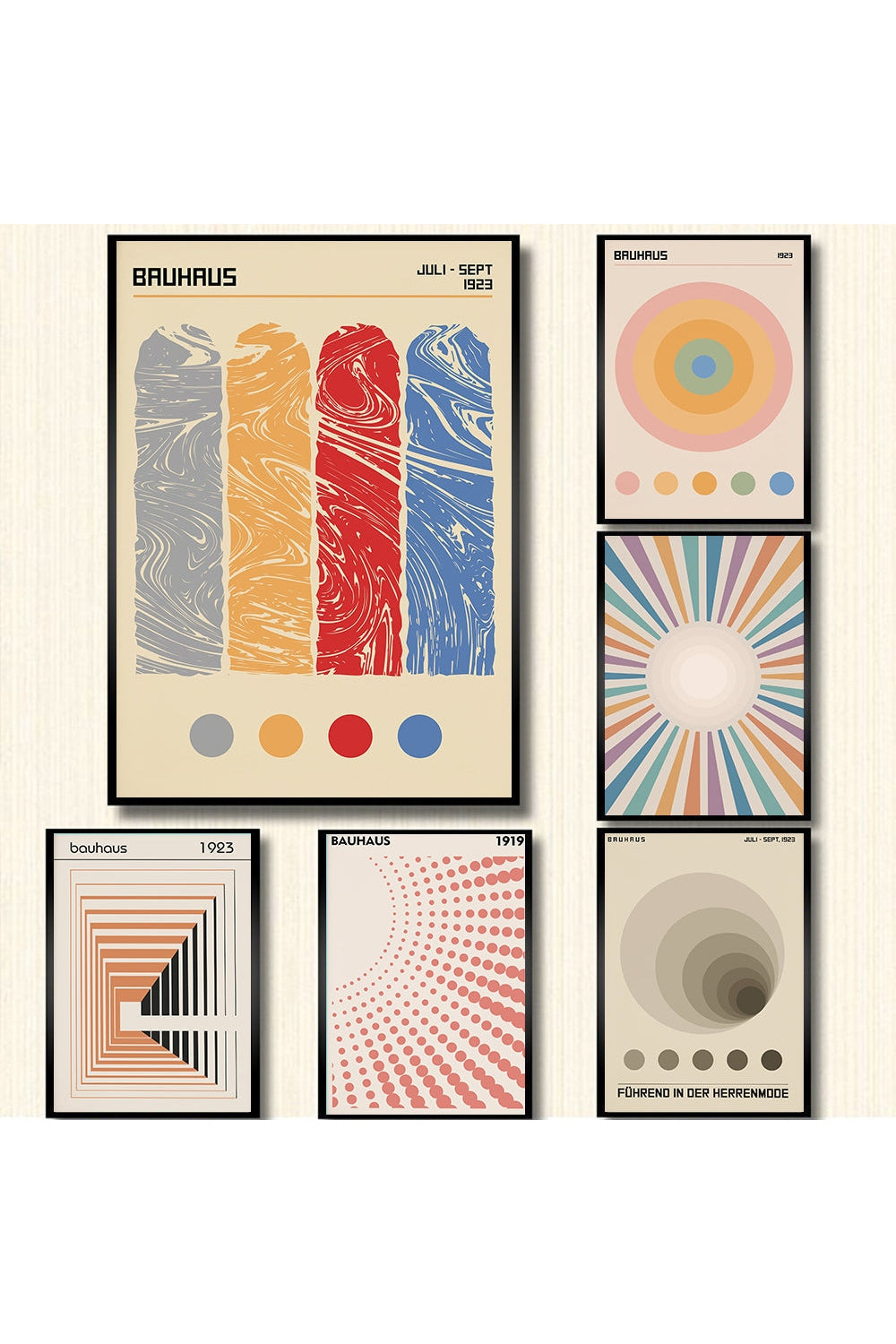 Geometric Canvas Poster | Bowlift