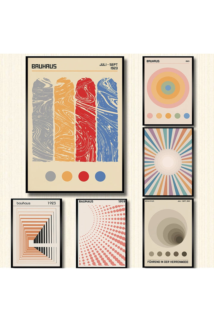 Geometric Canvas Poster | Bowlift