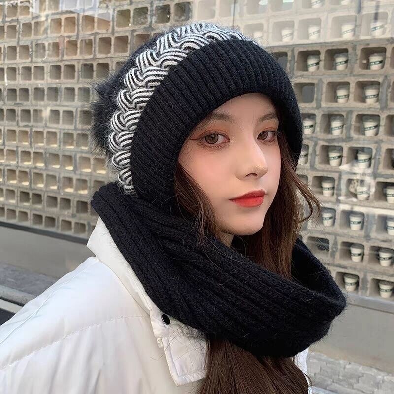 BowLift | 2in1 Wool Winter Scarf Hat