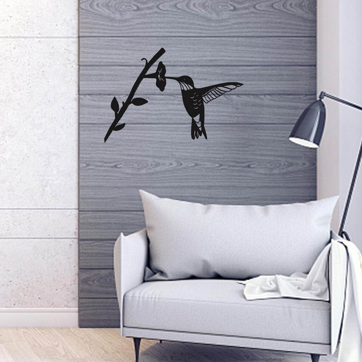 BowLift | Eindhoven Garden Decor | Metal Bird Silhouette - Art In The Backyard