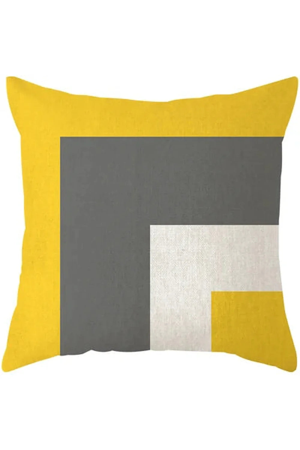 Yellow deer geometry pillowcase | Bowlift