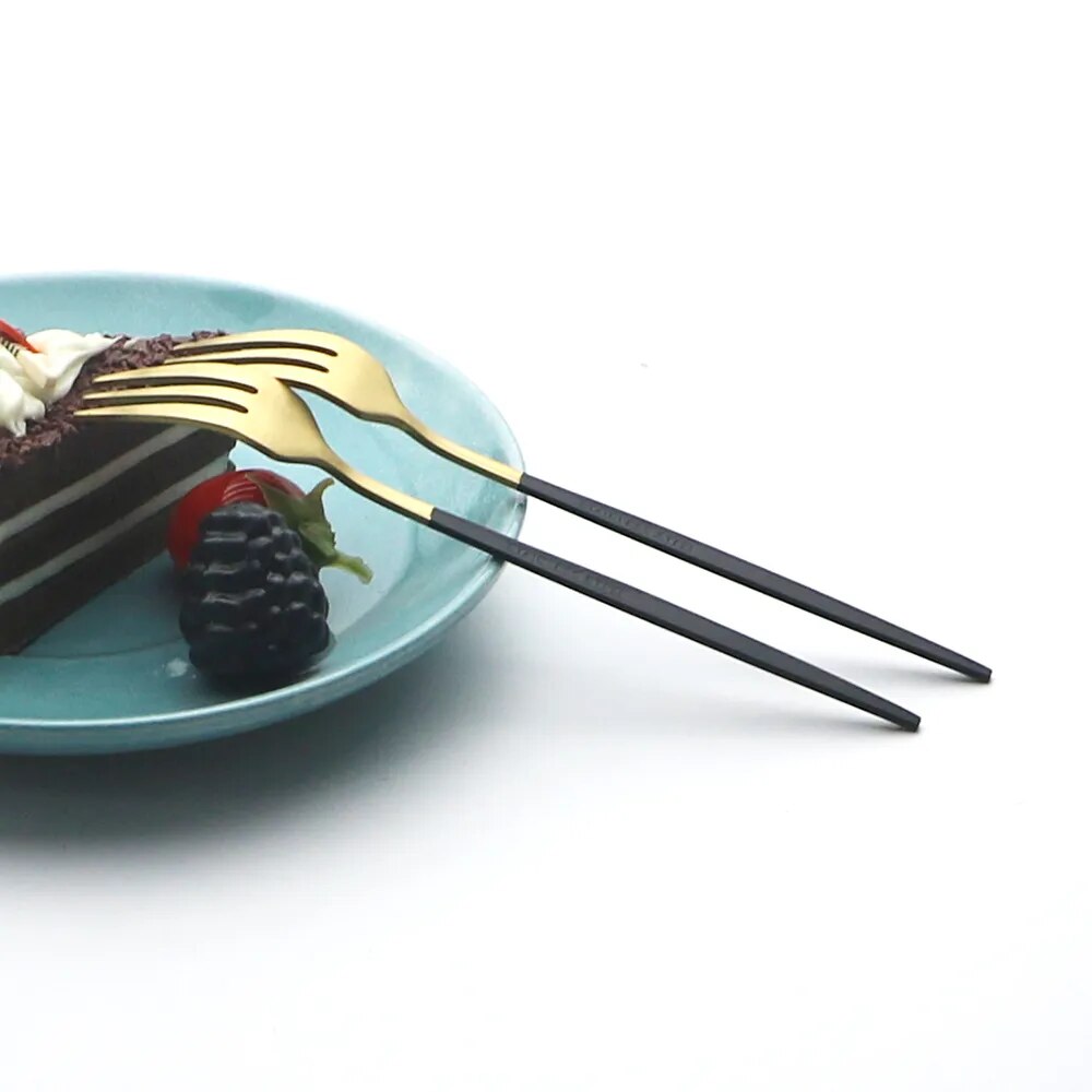 BowLift | High-Quality Stainless Steel Cutlery Set for 6 People - Elegant Cutlery Collection