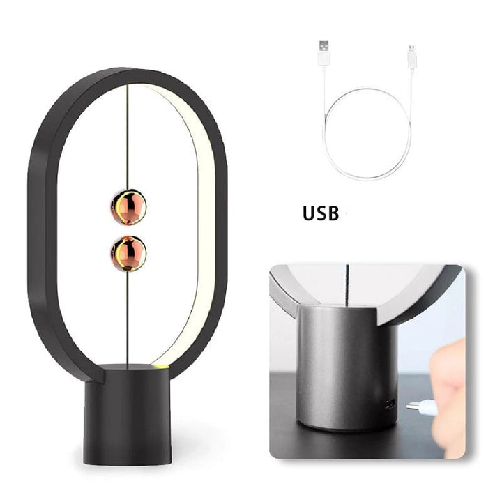 GlowSphere Table Lamp - Atmospheric Lighting for Home Bowlift