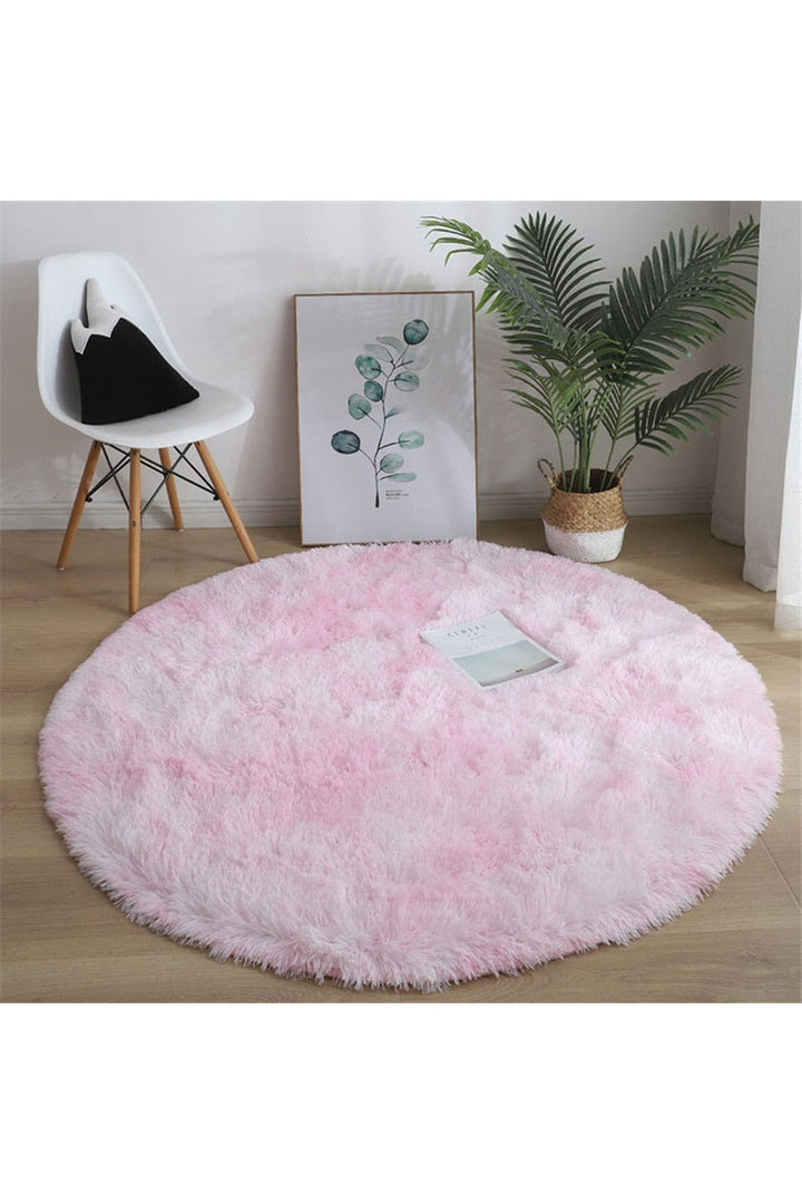Rainbow Fluffy Carpet | Bowlift