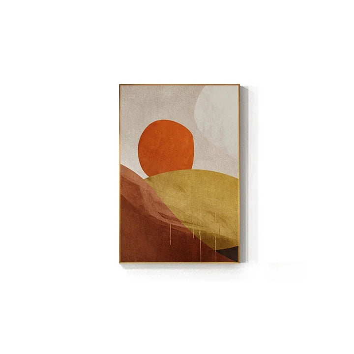 Striking Color Schemes Contemporary Abstract Wall Art Fine Art Canvas Prints Centerpiece Pictures For Urban Apartment Living Room Art For Modern Living | Bowlift