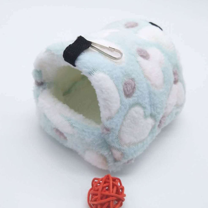 Soft Hamster House with Hammock Bowlift