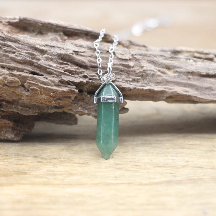 BowLift | Hexagon Natural Stone Chakra Necklace