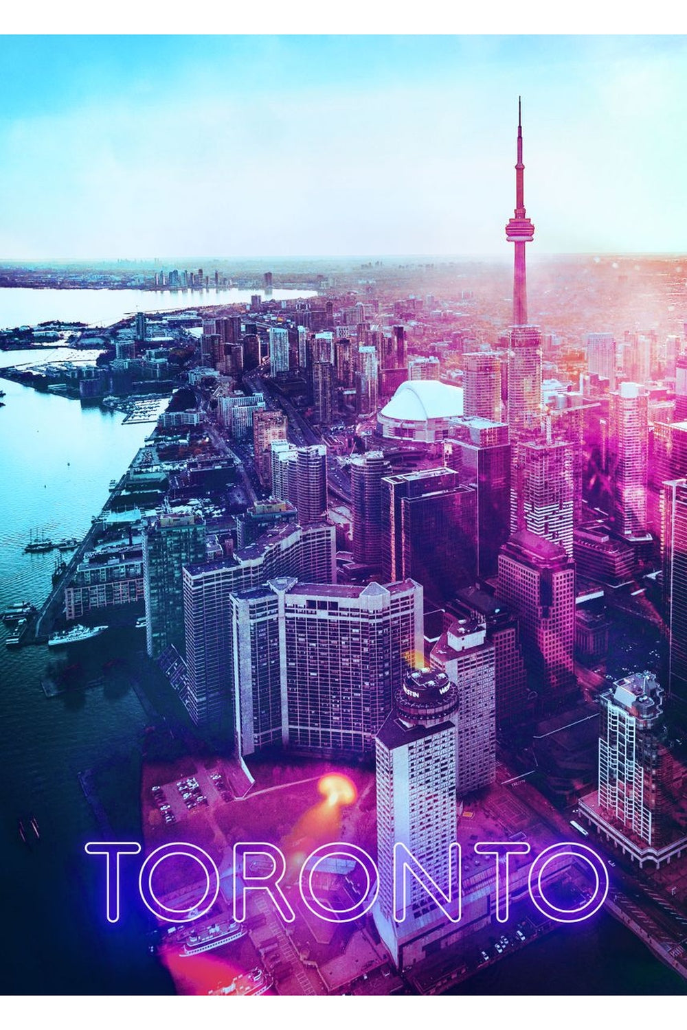 Neon Lights Poster | Bowlift