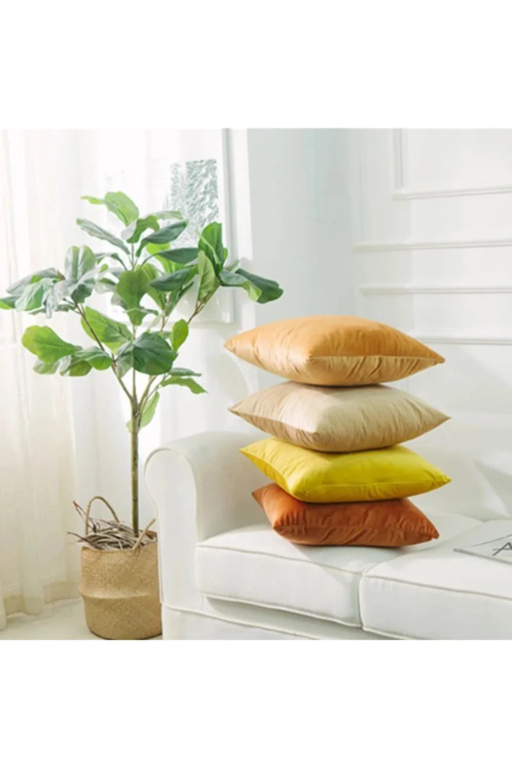 solid color cushion cover | Bowlift