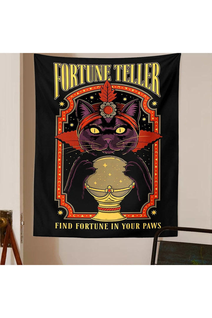 Demonic Raccoon Tapestry | Bowlift