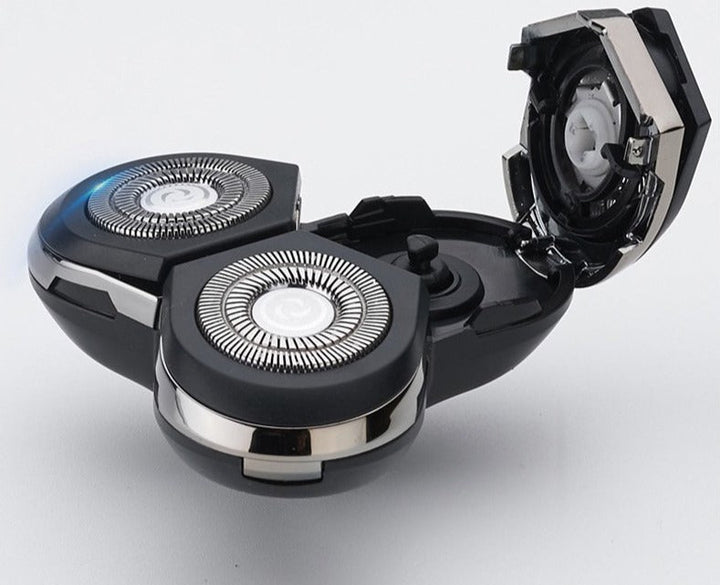 BowLift | Rechargeable Wet & Dry Electric Shaver for Men – Waterproof Grooming with LCD Display