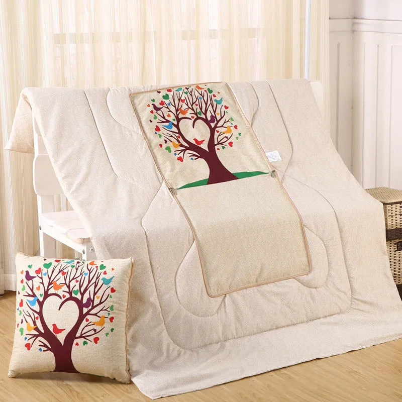 BowLift | Cozy Convertible Pillow Quilt Combo Blanket
