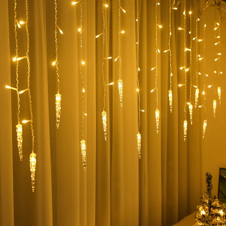 Snowlit - LED Light Curtain for Outdoor Bowlift