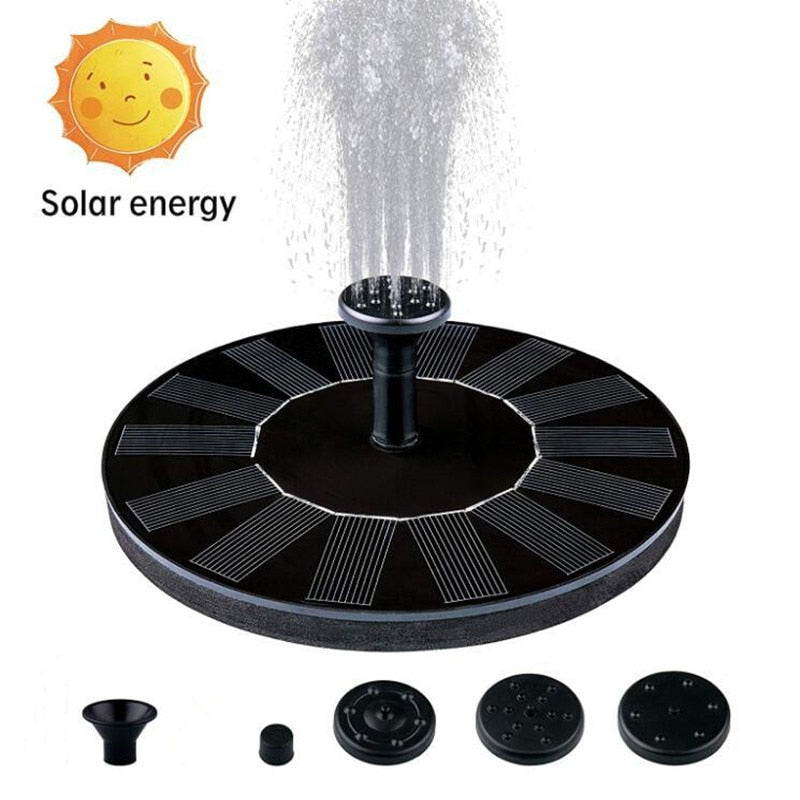 ZenFlow Fountain - Sustainable Solar Energy Garden Accessory Bowlift