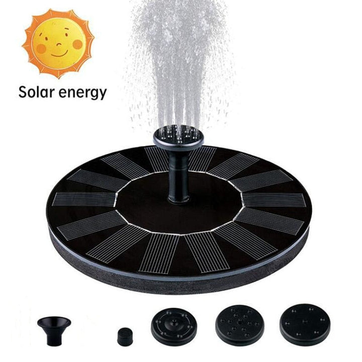 ZenFlow Fountain - Sustainable Solar Energy Garden Accessory Bowlift