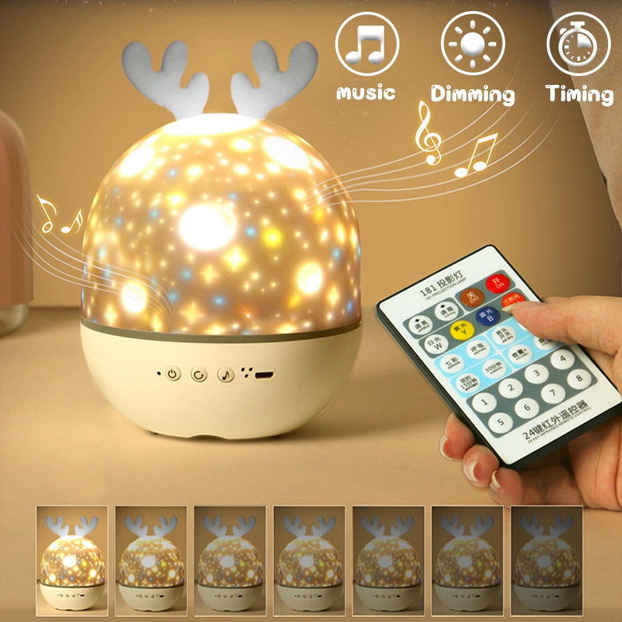 BowLift | Dream Star Projector - Magical Starry Sky for Sleep and Relaxation