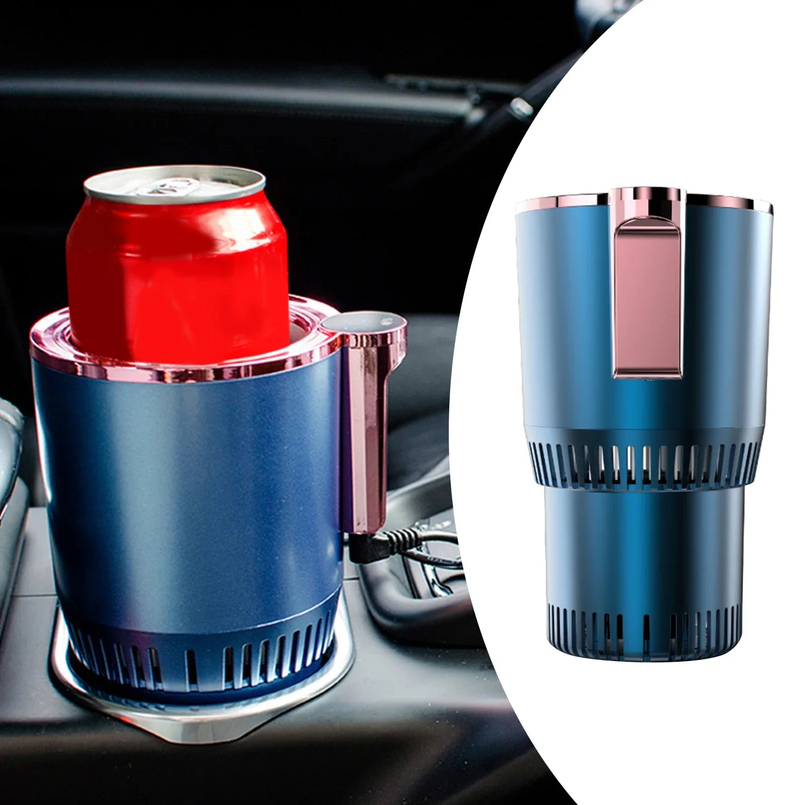 BowLift | 2 in 1 Smart  Car Heating Cooling Cup Holder