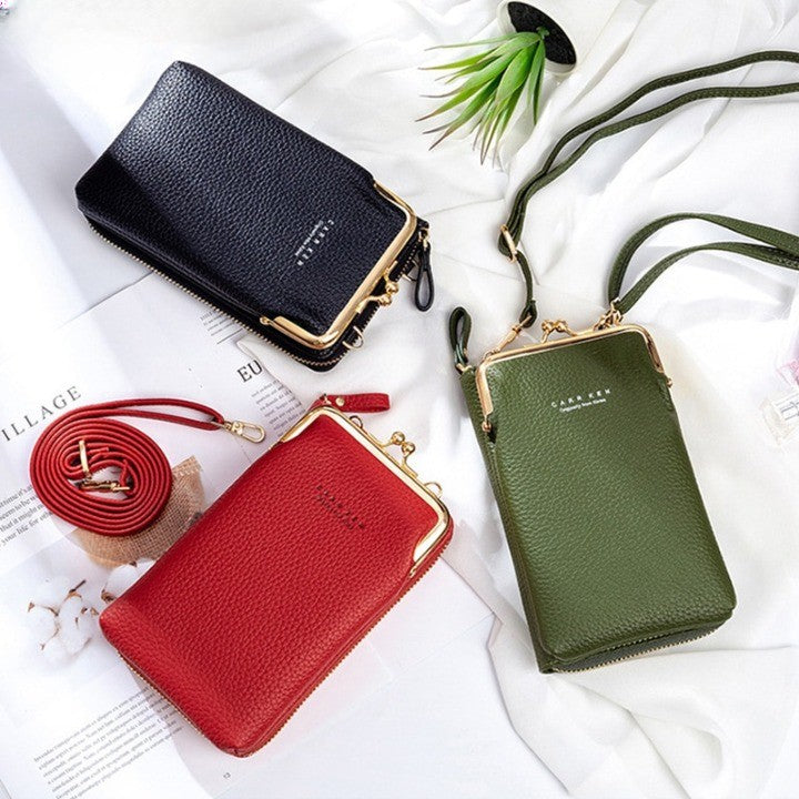 BowLift | Crossbody Multi-Tasker Leather Purse Bag