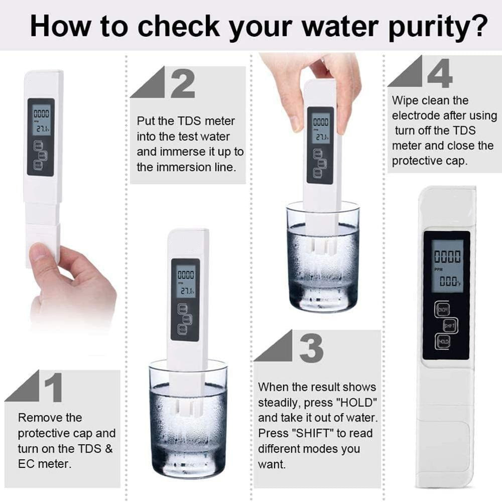 Digital PH Water Quality Tester | Bowlift