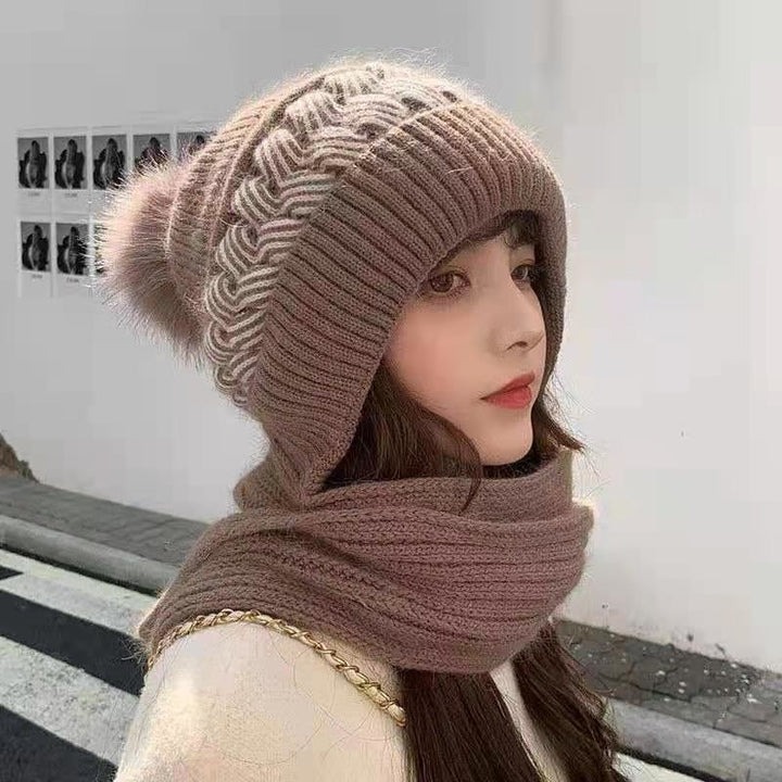 BowLift | 2in1 Wool Winter Scarf Hat