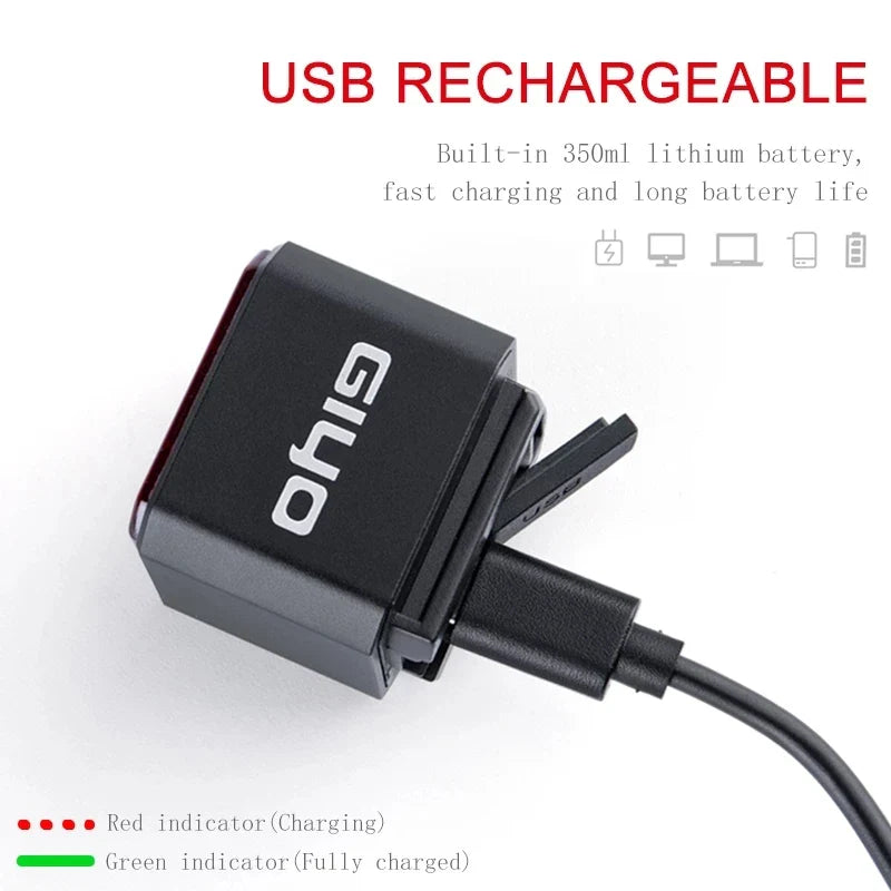 BowLift | USB Smart Bicycle Brake Tail Light