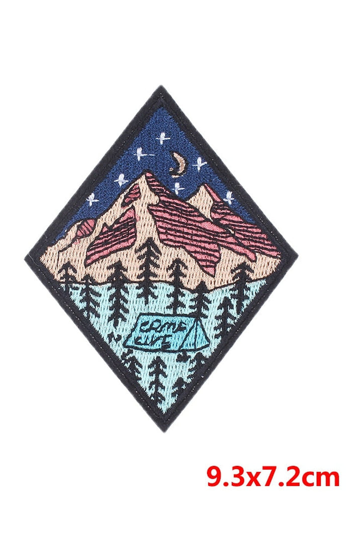Adventure Embroidered Patches | Bowlift