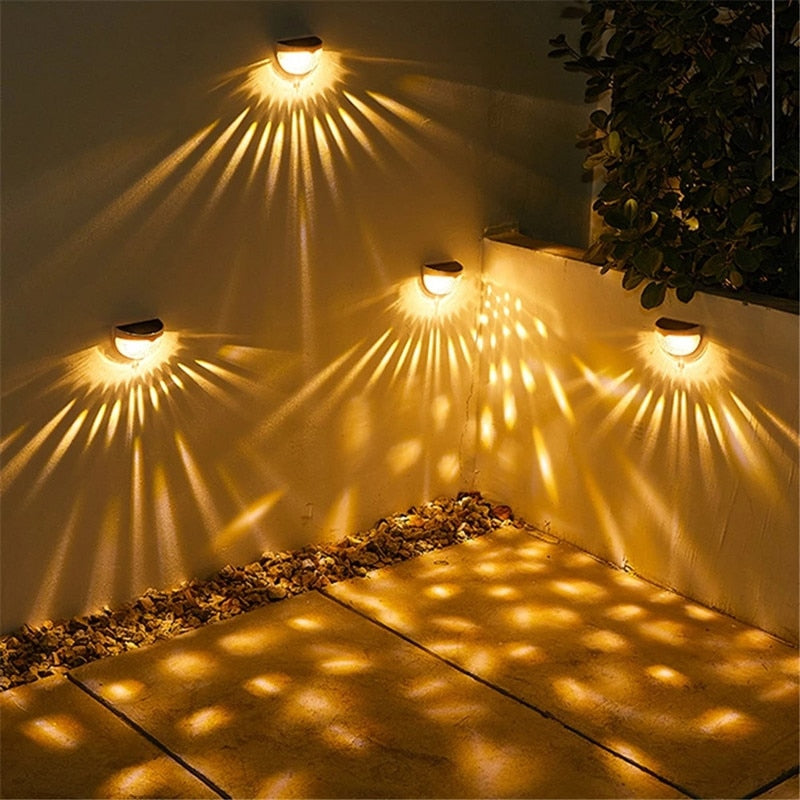 BowLift | NoirRay – Solar Wall Lamp with Elegant Modern Glow