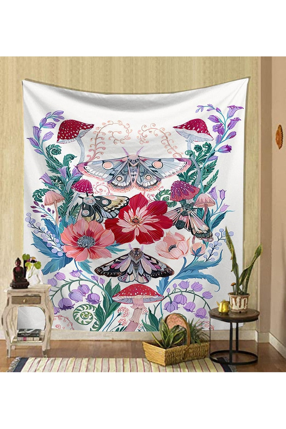 Mushroom Wall Tapestry | Bowlift