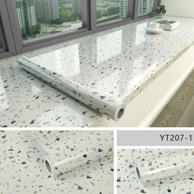 BowLift | Marble Effect Self-adhesive Waterproof Wallpaper