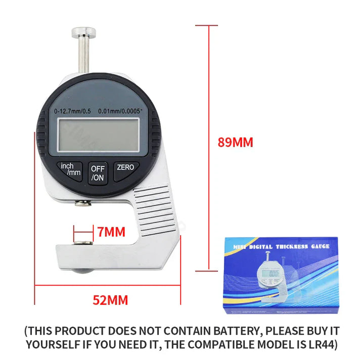 BowLift | High-Sensitivity Digital Thickness Measuring Tool