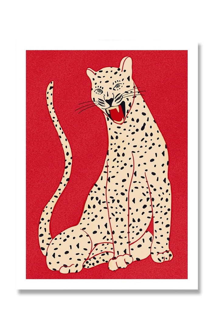 Tiger Art Canvas Poster | Bowlift