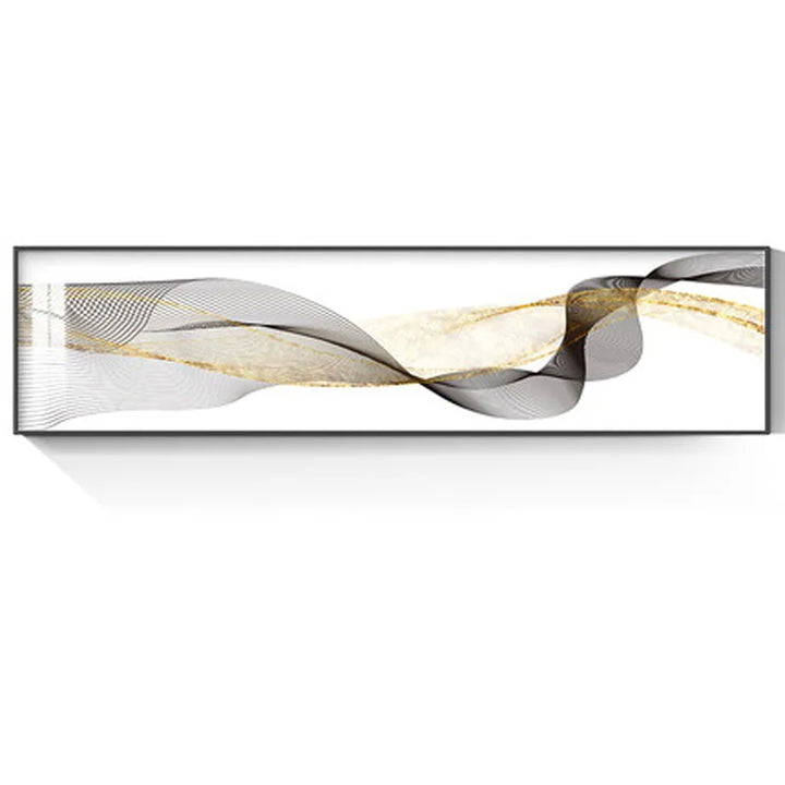 Flowing Vibes Abstract Wall Art Fine Art Canvas Prints Wide Format Pictures For Living Room Above Sofa Pictures For Above The Bed | Bowlift