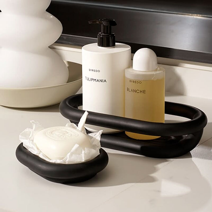 BowLift | LUXDISH – Abstract soap dish and bathroom shelf