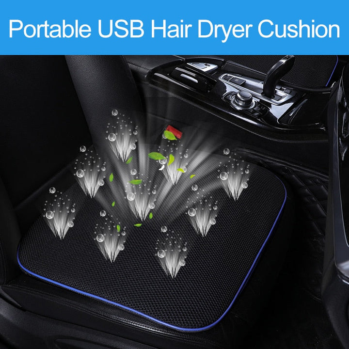 Cooling Fan Car Seat Cushion Pad | Bowlift