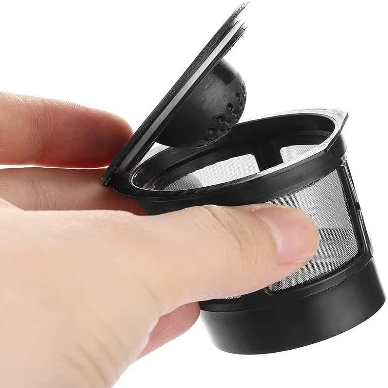 BowLift | 3-Pack Reusable Stainless Steel Coffee Filter Pods with Spoon for 1.0 and 2.0 Brewers