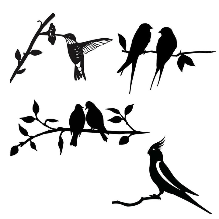BowLift | Metal Bird Garden Decor – Dancer Silhouette