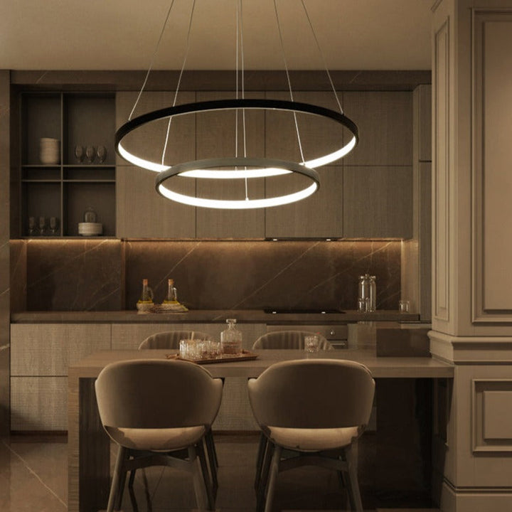 BowLift | Halo Chandelier