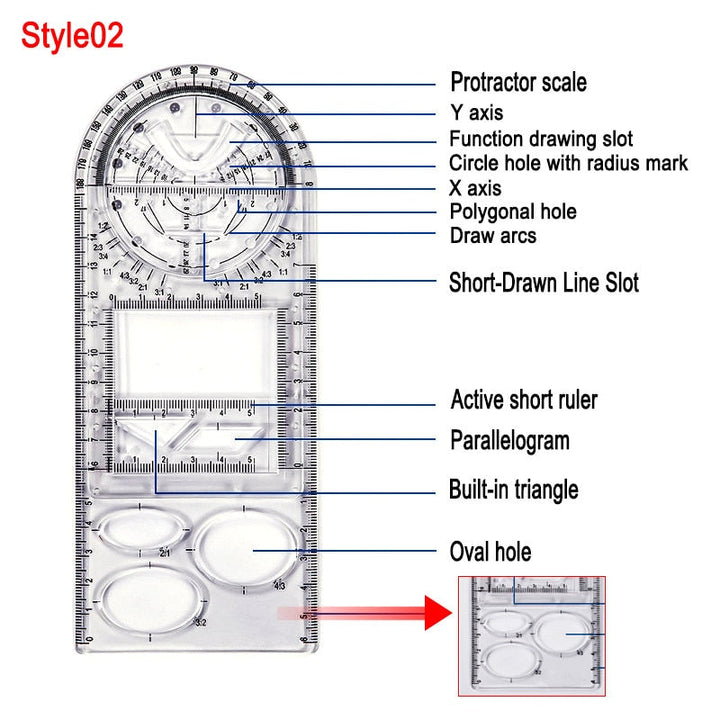 BowLift | Geometric Art Design Architect Ruler