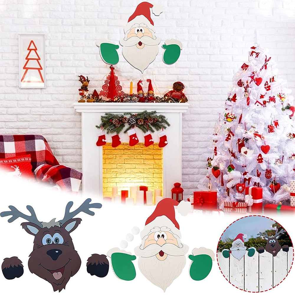 BowLift | Surprise Santa Claus Outdoor Christmas Decoration