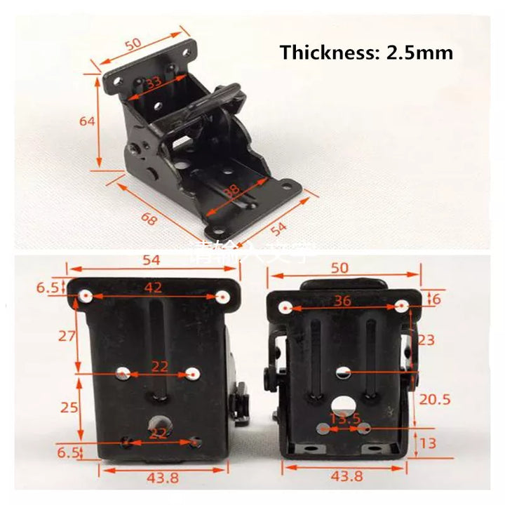 2Pcs FoldaBowlifte Self-Locking Hinges | Bowlift